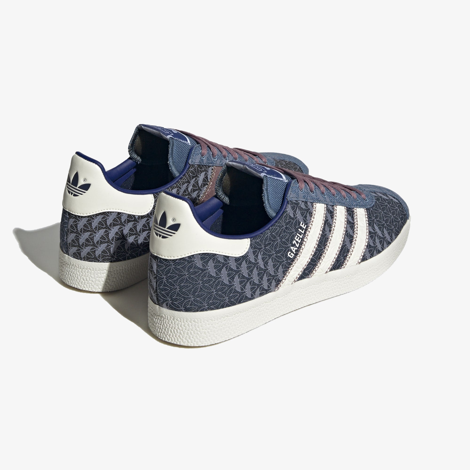 Adidas Originals | GAZELLE { NIGHT INDIGO/OFF WHITE - view 2