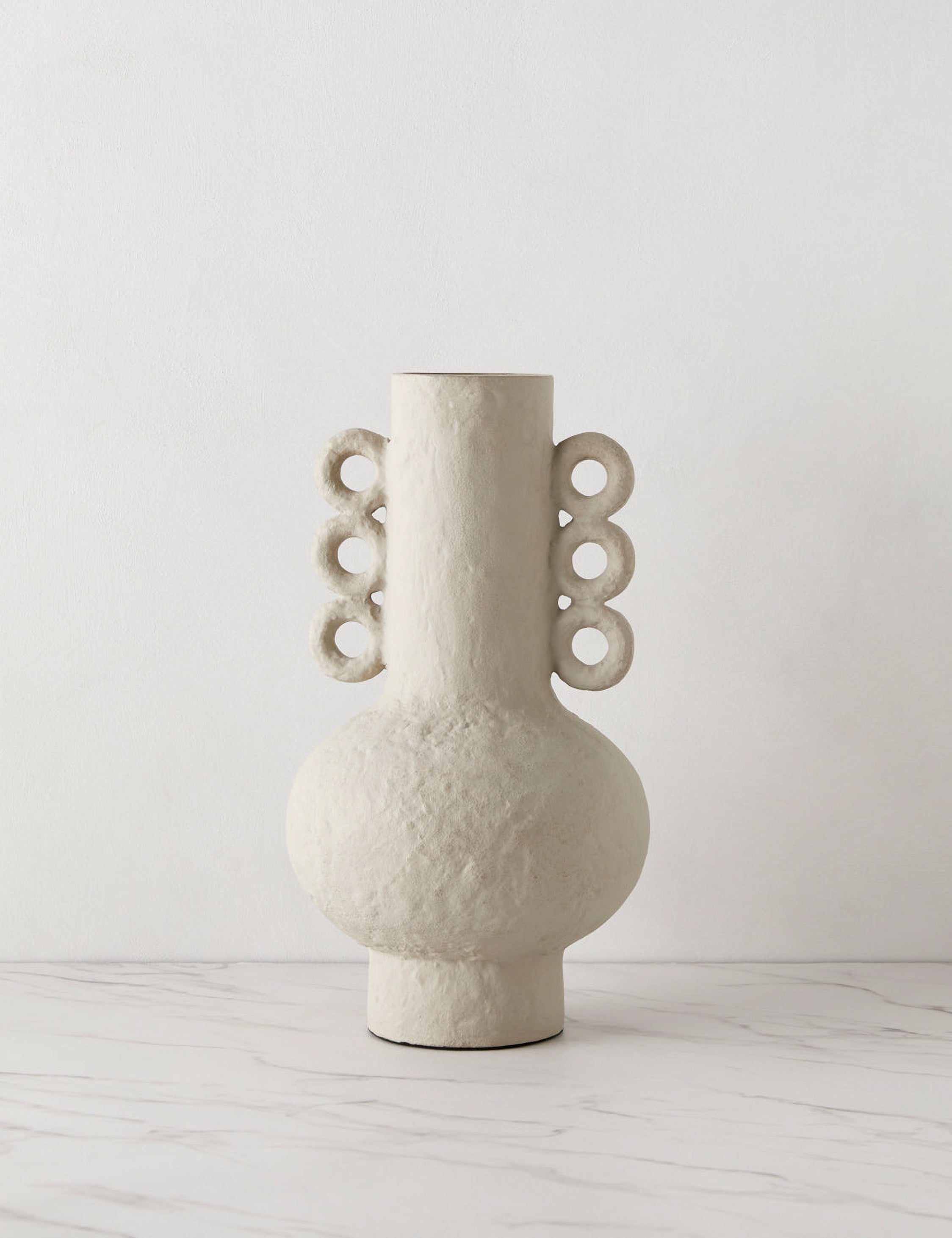 Lulu and Georgia Chandra Metal Decorative Vase by Regina Andrew - view 2