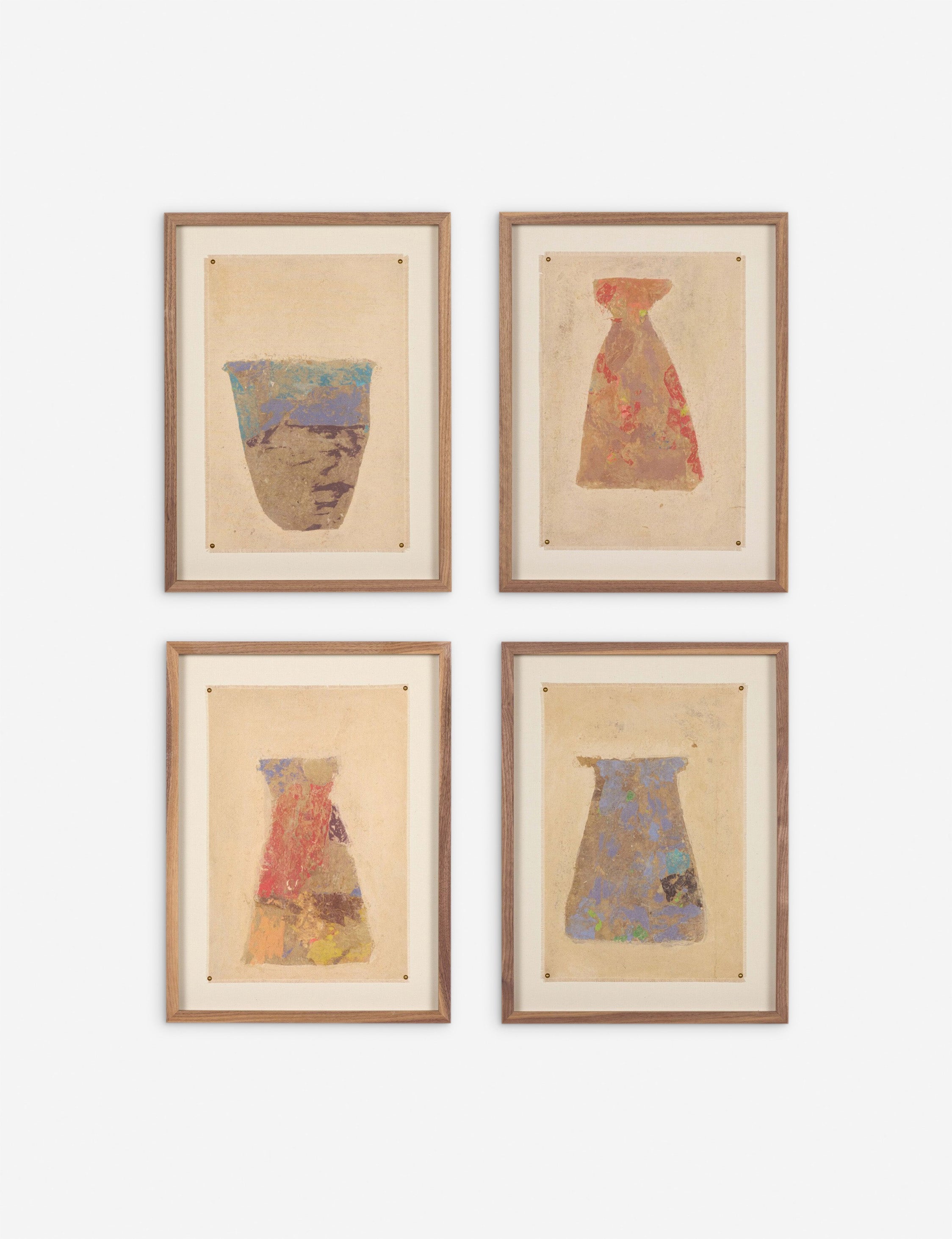 Lulu and Georgia Canterbury Vessel Wall Art (Set of 4) by Paul Meyer