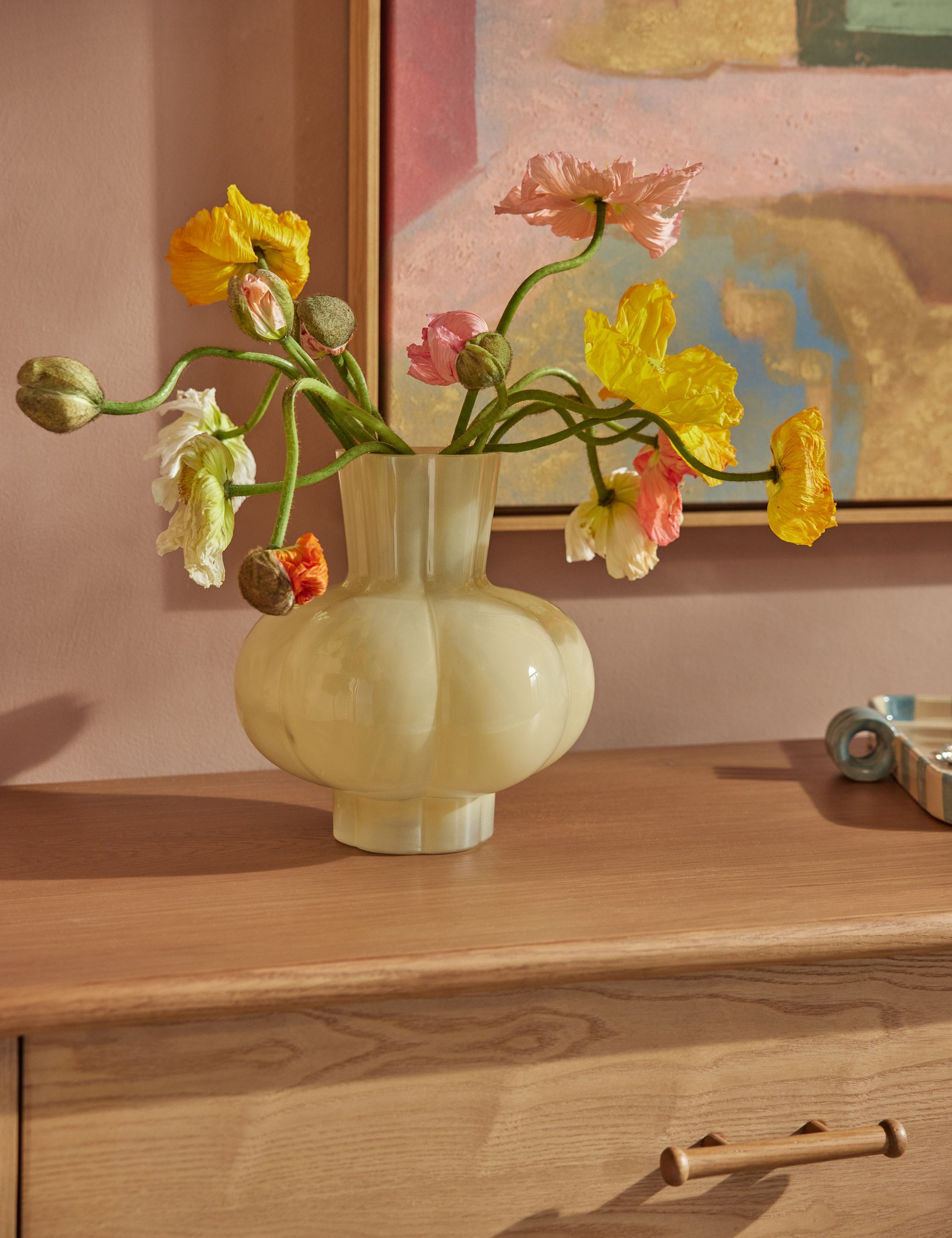Lulu and Georgia Moya Vase – Yellow - view 2