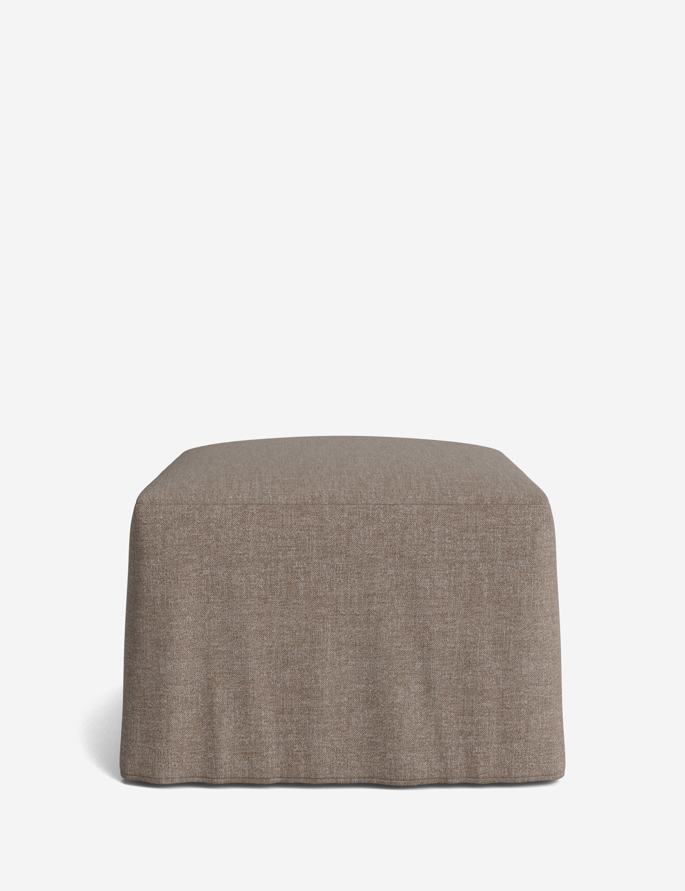 Lulu and Georgia Portola Slipcover Ottoman - view 191