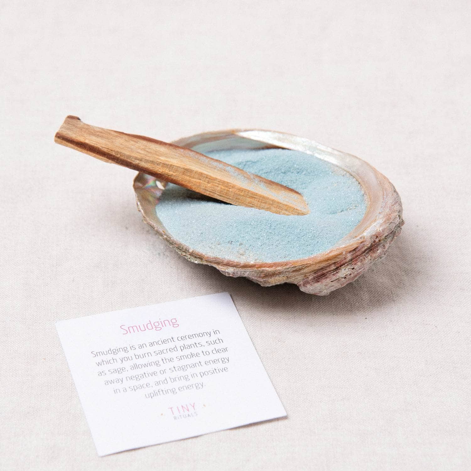 Tiny Rituals Small Abalone Shell Kit