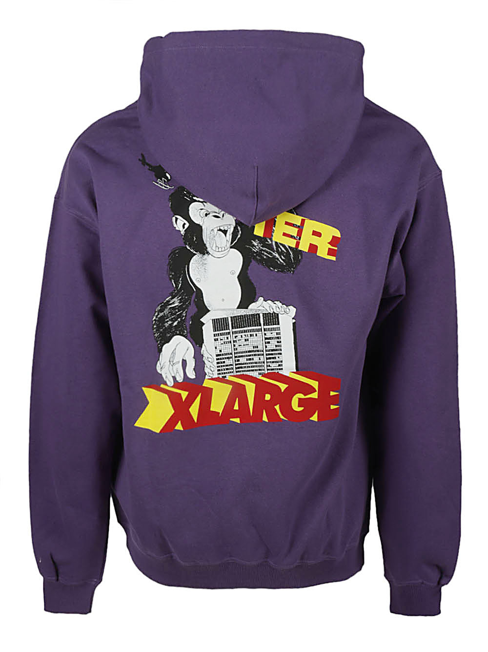 Iuter Printed cotton hoodie - view 2
