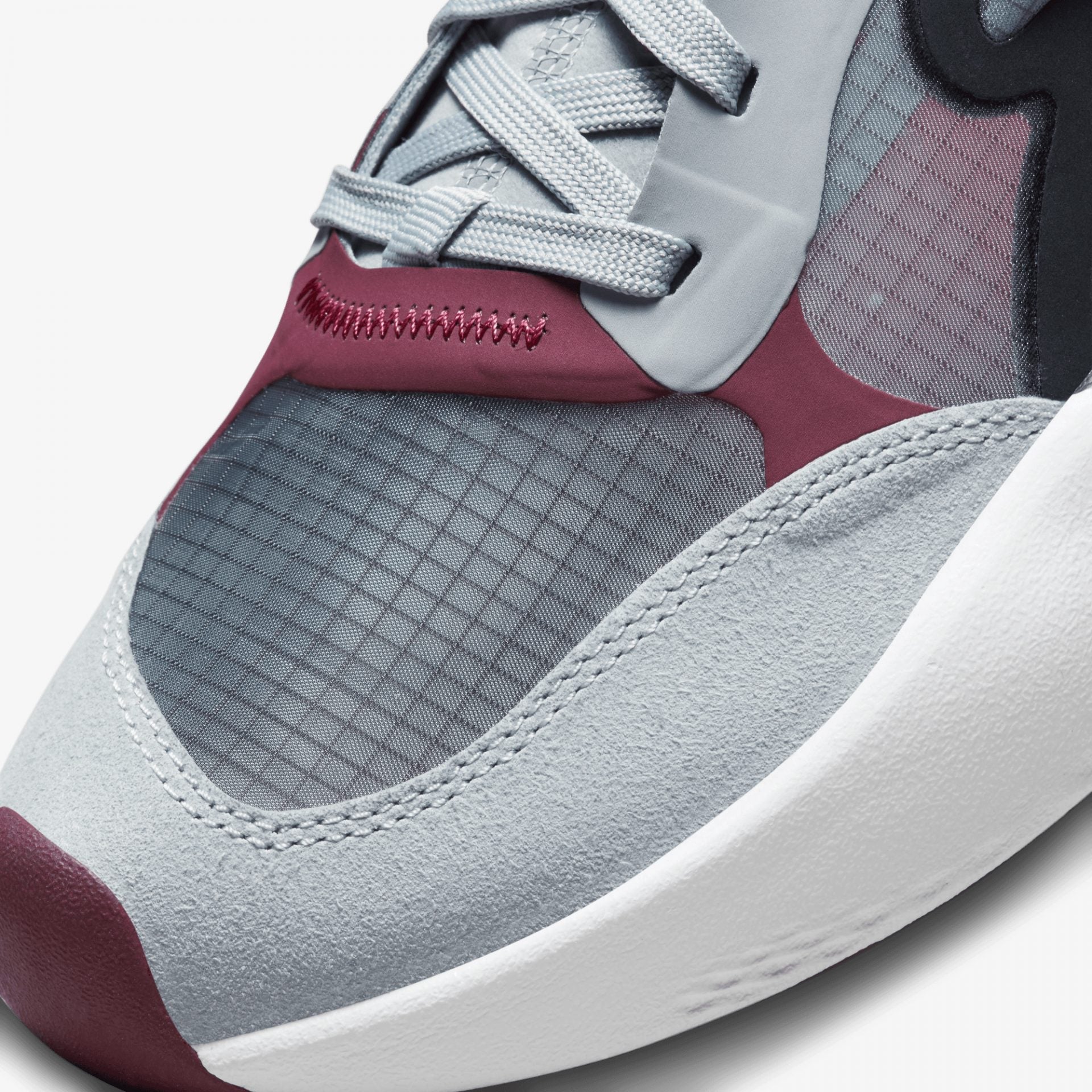 Jordan | DELTA 3 LOW { BLACK/WOLF GREY-WHITE-CHERRYWOOD RED - view 3