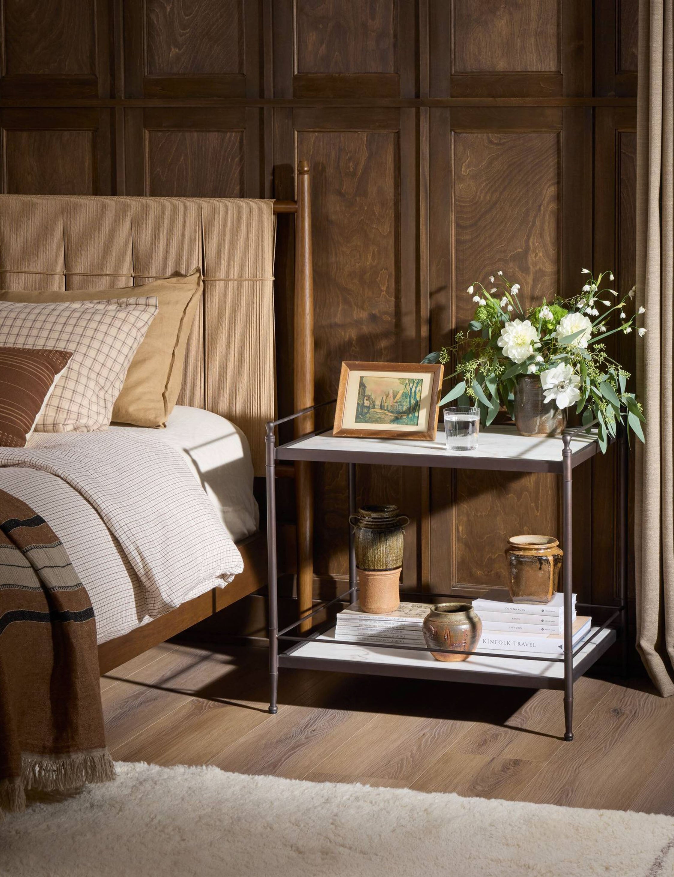 Lulu and Georgia Amande Nightstand – White Marble - view 2