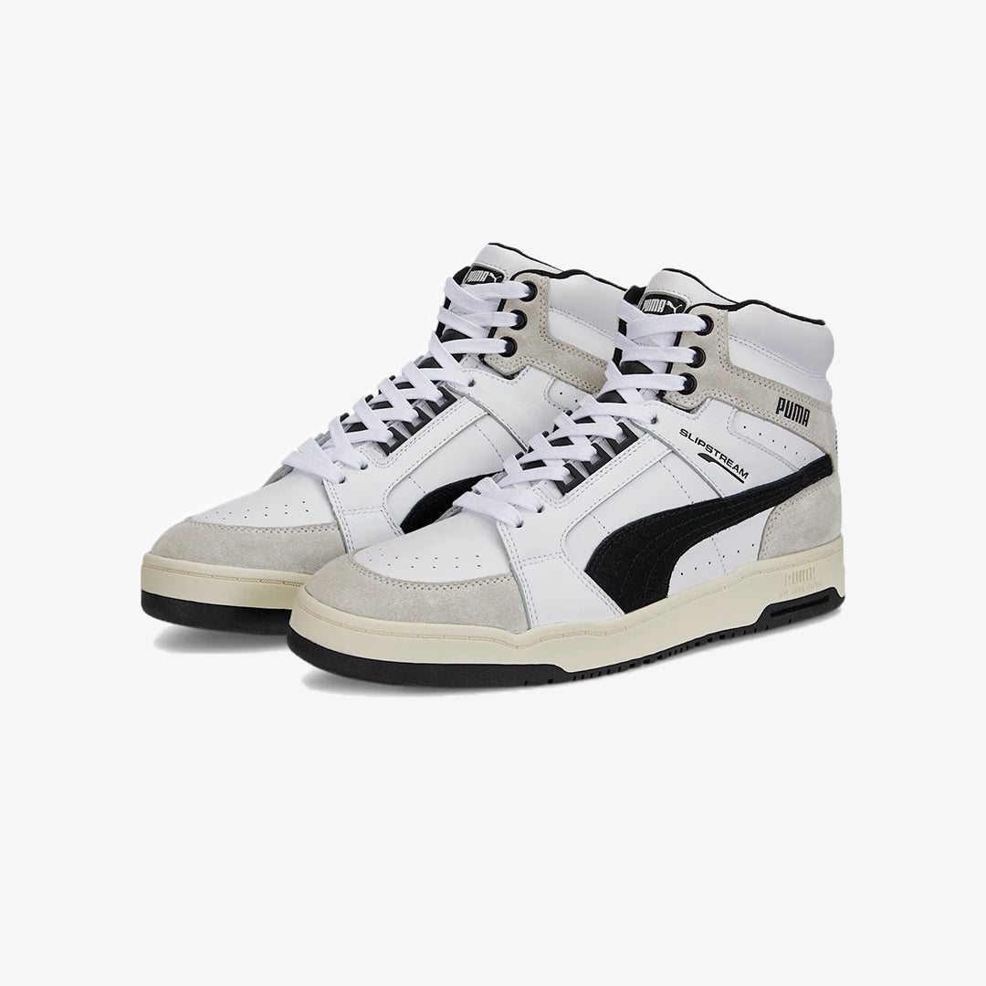 Puma | SLIPSTREAM MID HERITAGE { WHITE/BLACK