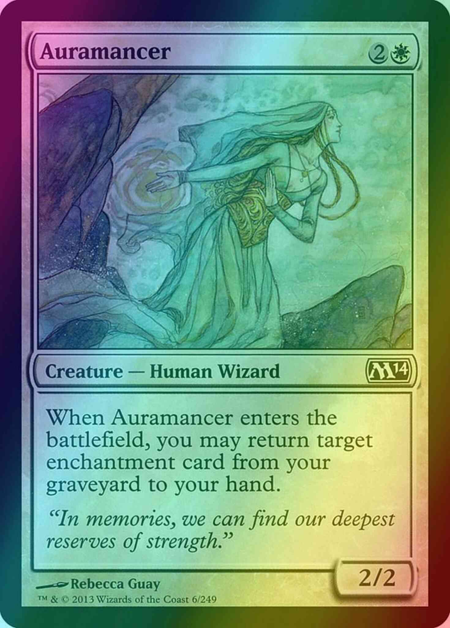 Auramancer 6 magic – Auramancer [6] [Magic 2014] [Foil]