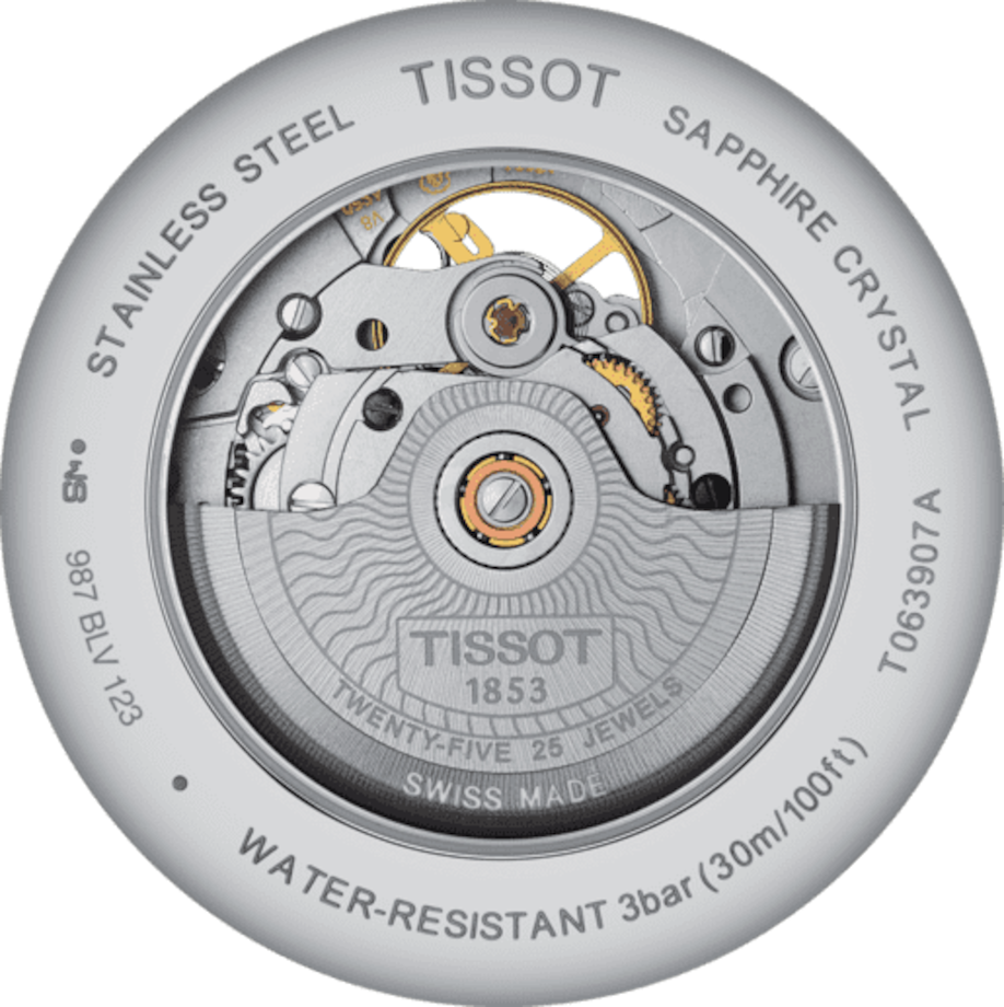 Tissot T-Classic Silver Dial Men 40mm - view 2