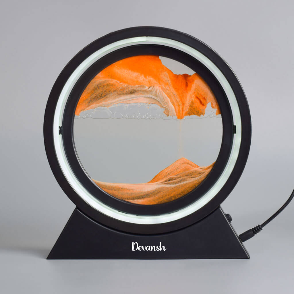 Porffitto Rotating Sandscape Decorative Lamp - view 2