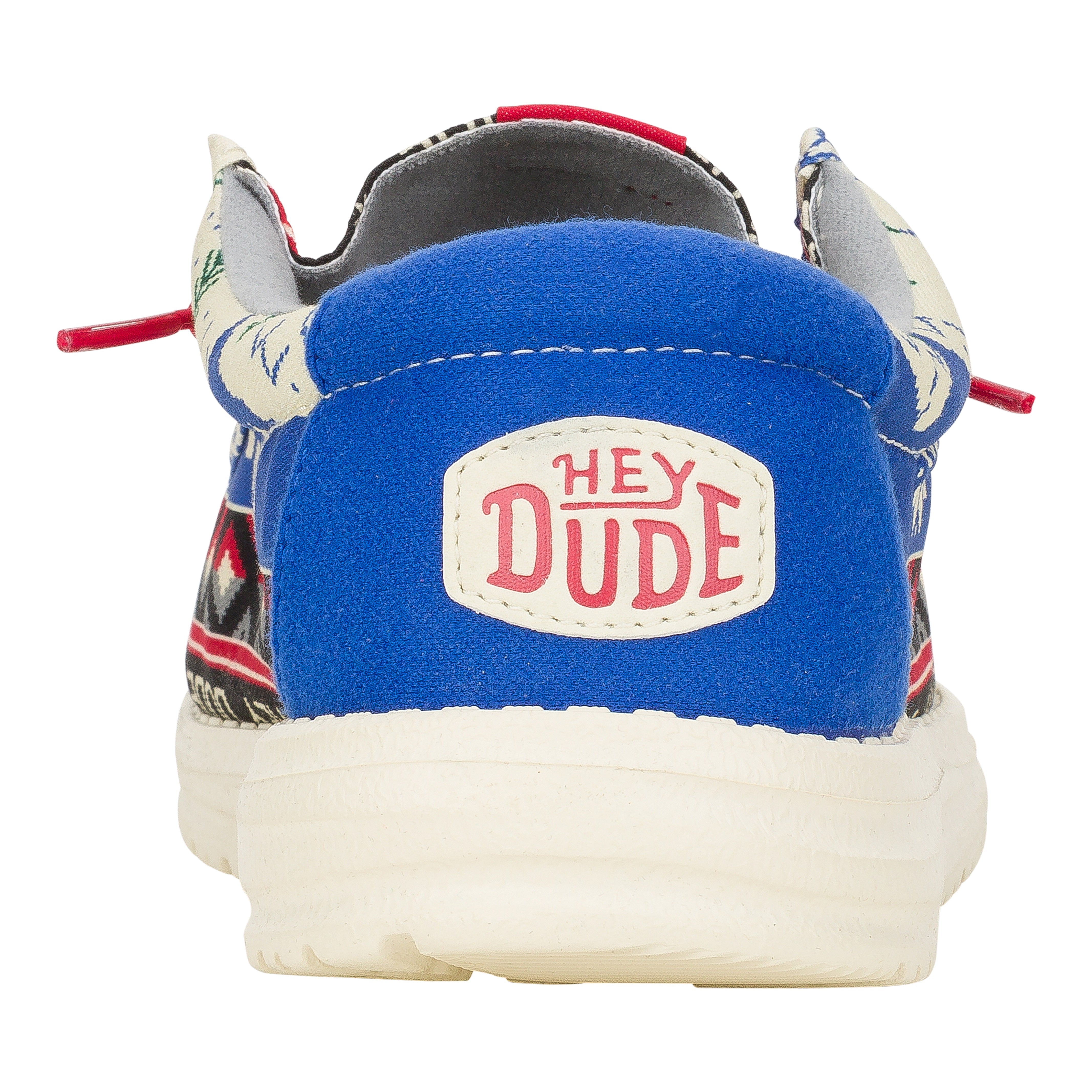 HEYDUDE shoes Wally Holiday Cheers - Holiday White/Multi - view 5