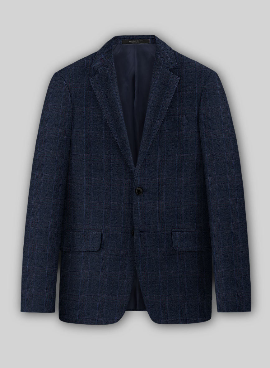 StudioSuits Reda Elian Blue Checks Wool Suit - view 3