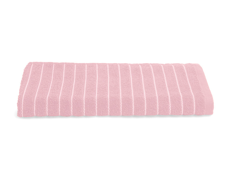 Spaces India Parfait Pink - Blush 100% Cotton Bath Towel - 2-In-1 By Welspun - view 3