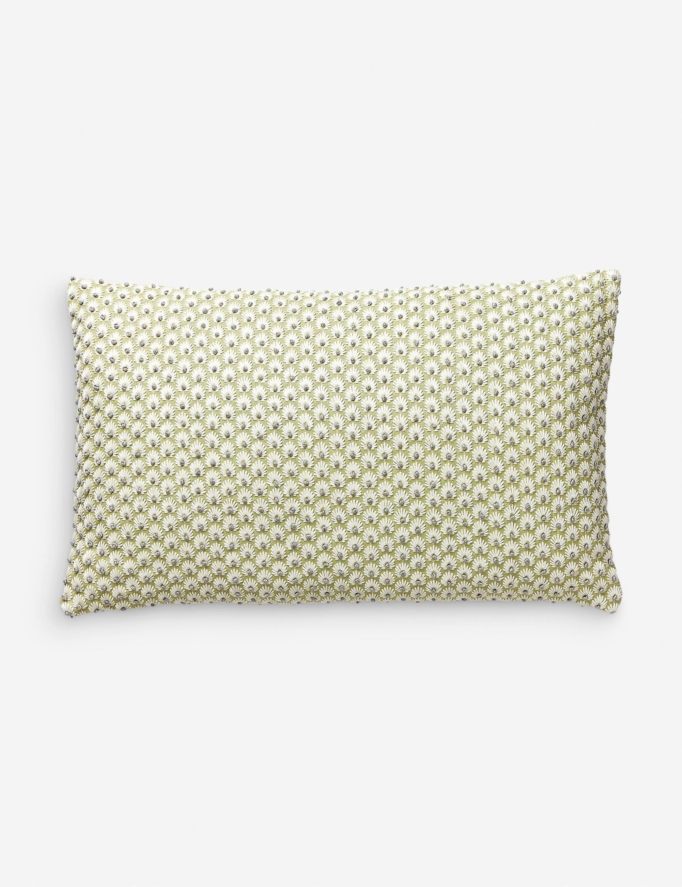 Lulu and Georgia Fleur Embroidered Pillow by Scalamandre - view 2