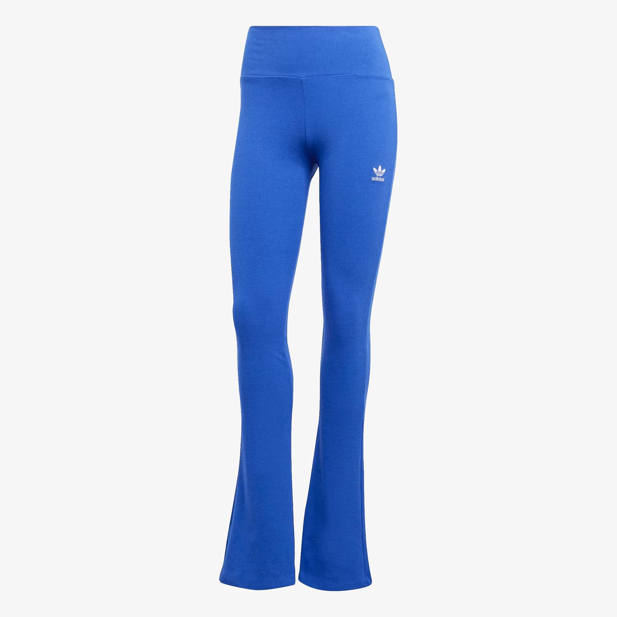 Adidas Originals | ESSENTIALS RIB FLARED PANTS { SEMI LUCID BLUE - view 2