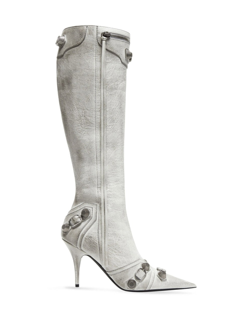 Balenciaga cagole leather boots – 100% lamb leather - view 6