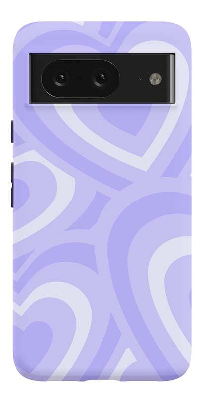 Casetry Love Song | Lavender Heart Google Pixel Case - view 13