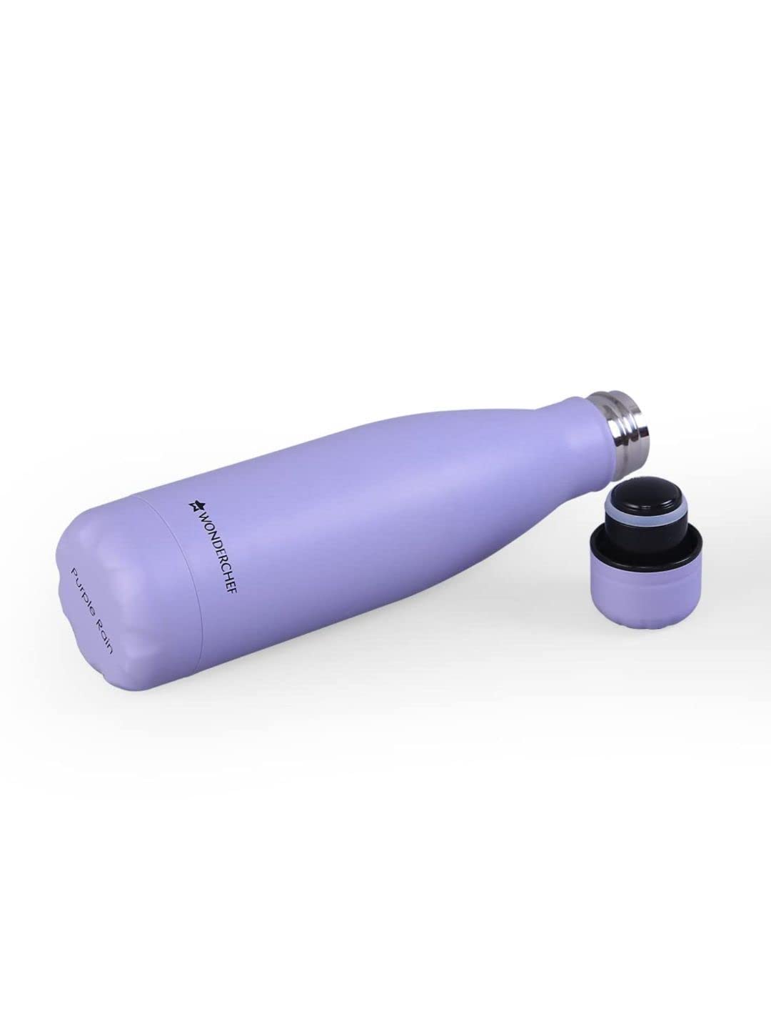Wonderchef Purple Rain, 500ml, Double Wall Stainless Steel, Vacuum Insulated, Hot And Cold Flask - view 4
