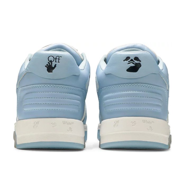 HYPE ELIXIR Off-White Out Of Office Calf Leather White Baby Blue - view 2