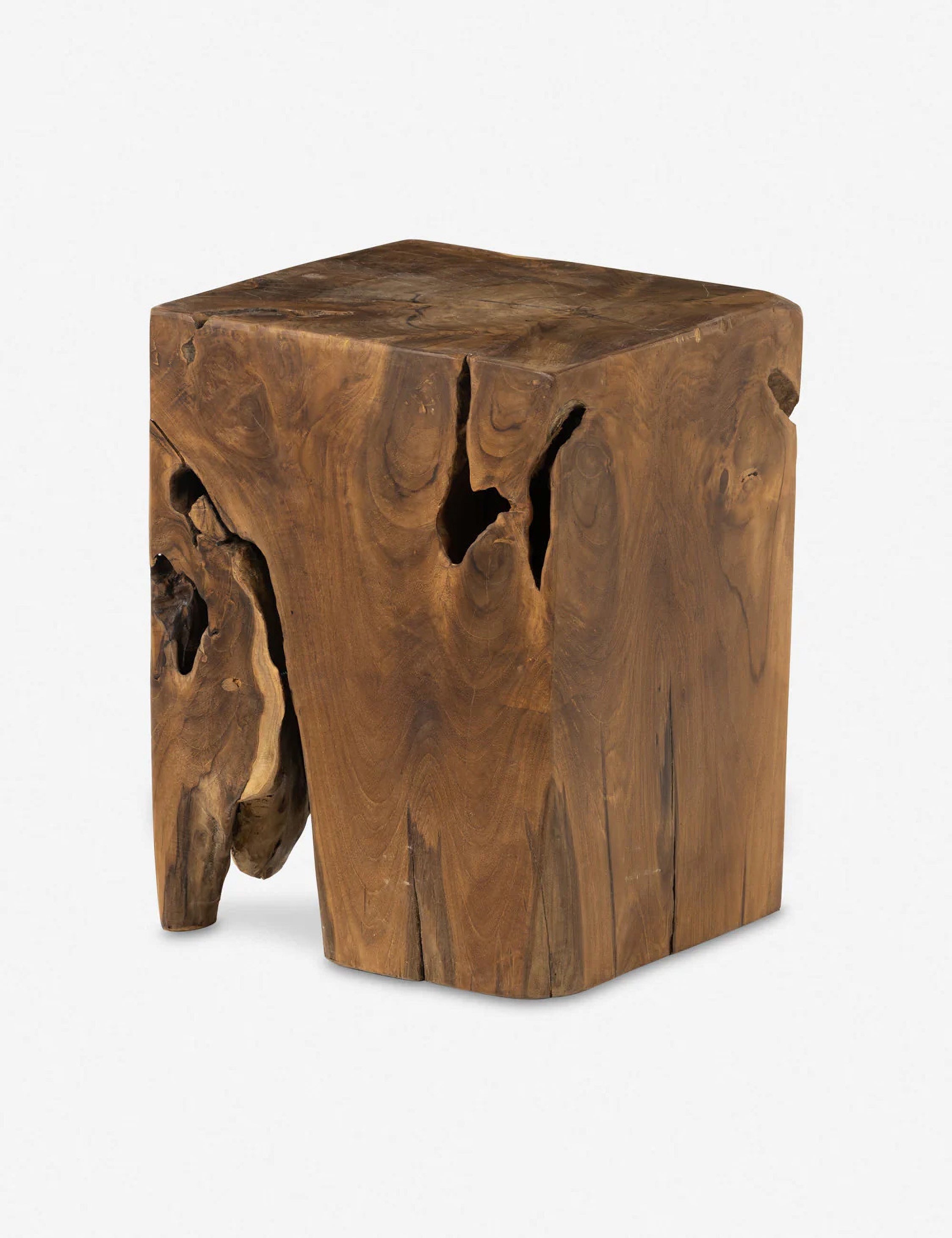 Lulu and Georgia Salem Stool – Teak - view 2
