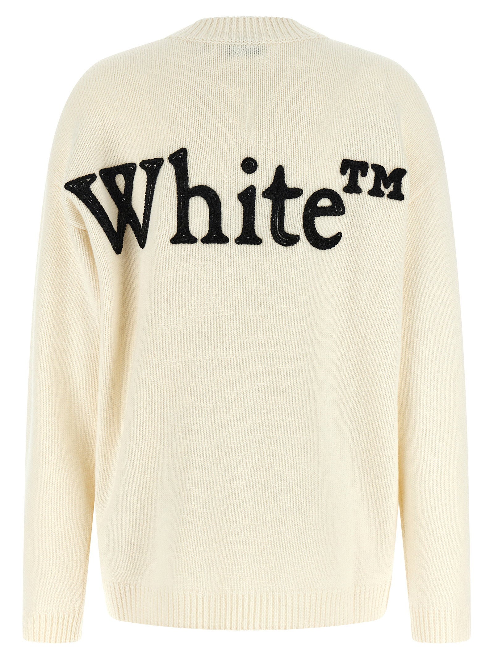 Off White Bookish Shared Sweater – 80% wool, 20% polyamide - view 2