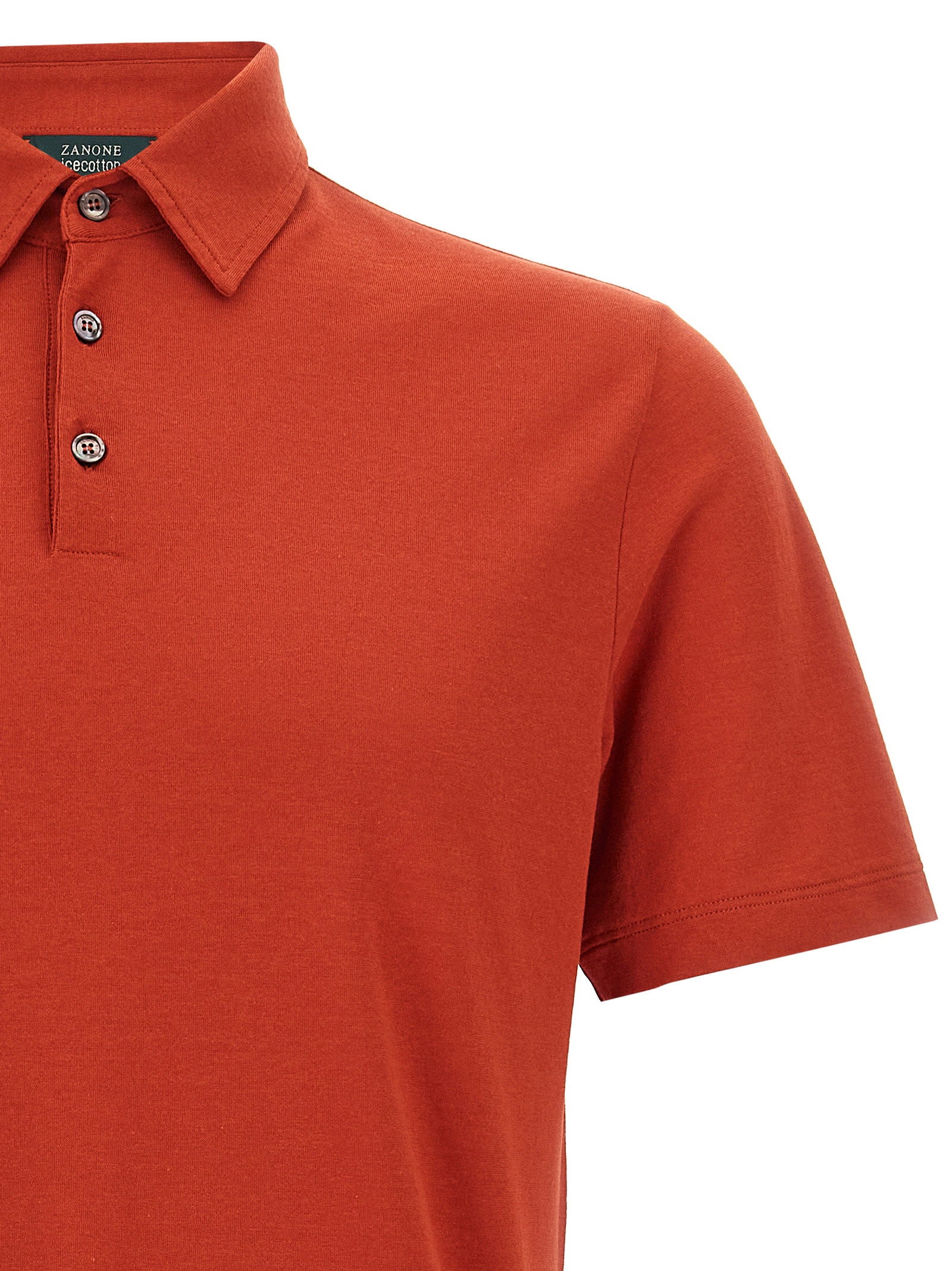 Zanone Ice Cotton Polo Shirt – 100% cotton - view 3