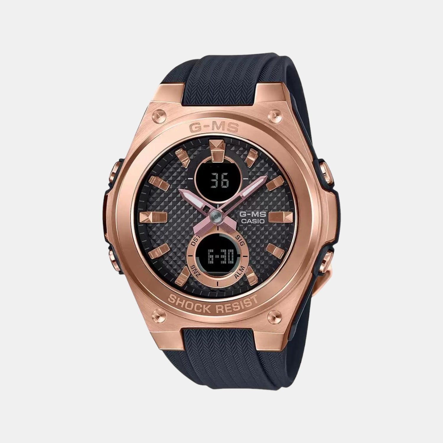 Casio Baby-G Women Quartz Black Dial Analog-Digital Resin Watch B213