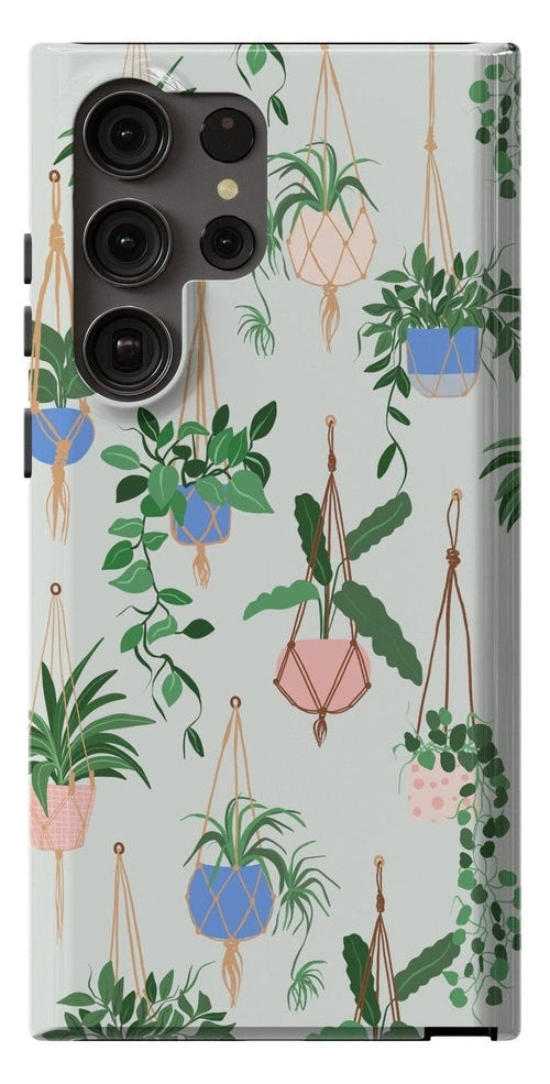 Casetry Hanging Around | Potted Plants Floral Samsung Case