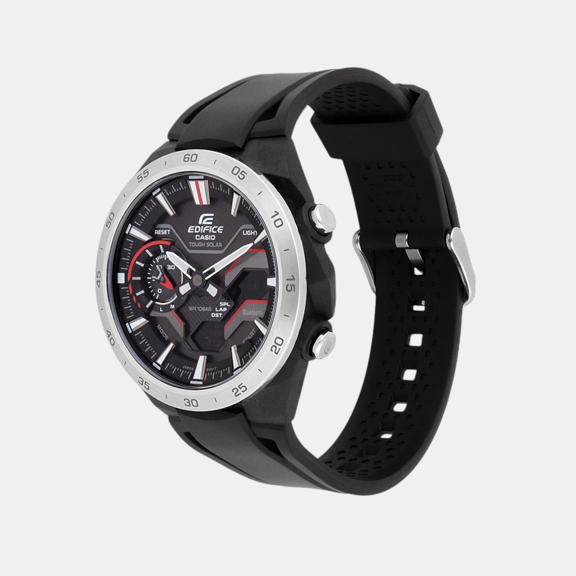 Casio Edifice Men Quartz Black Dial Analog-Digital Resin Watch ED591 - view 2