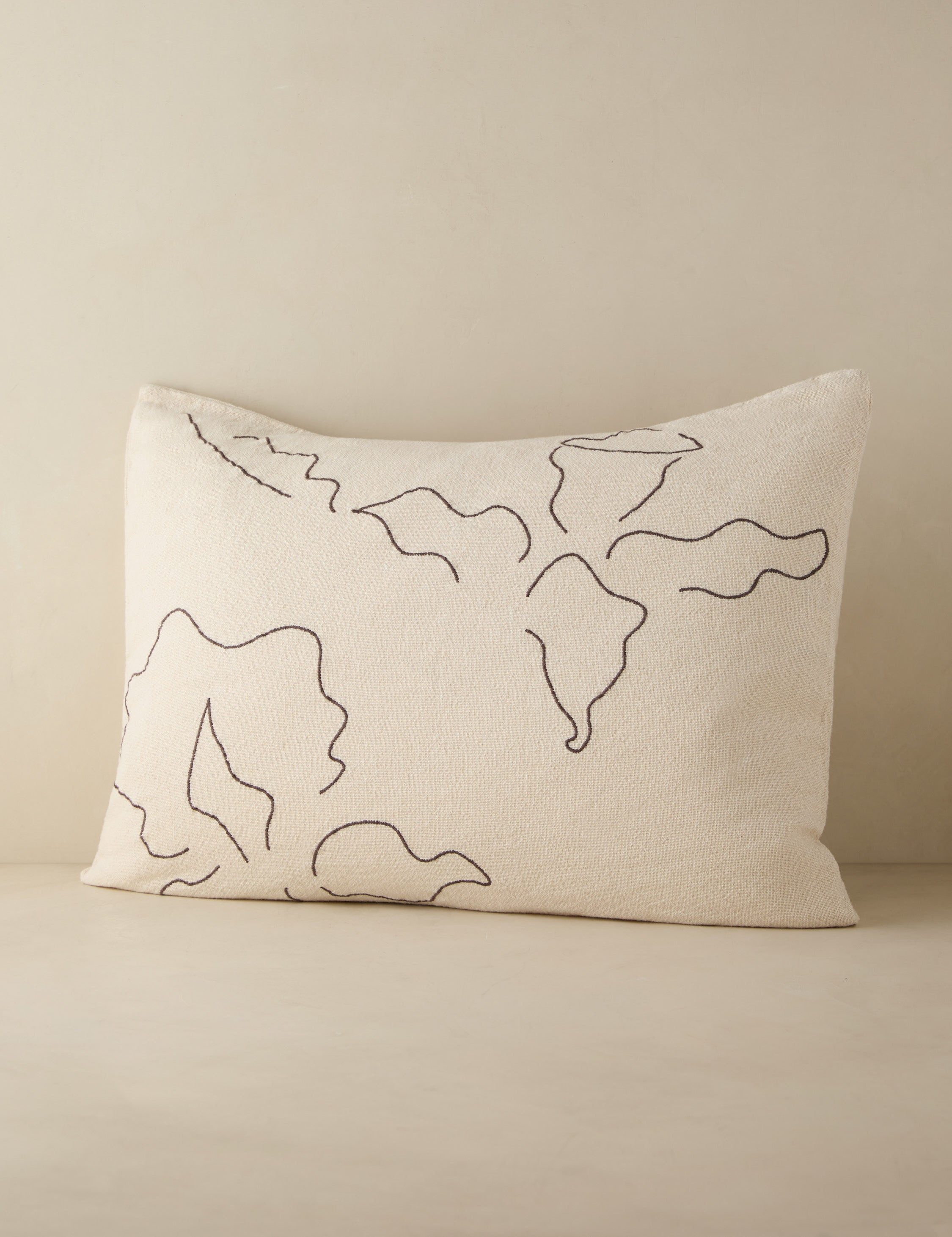 Lulu and Georgia Narsi Linen Cotton Sham (Set of 2) by Sarah Sherman Samuel - view 4