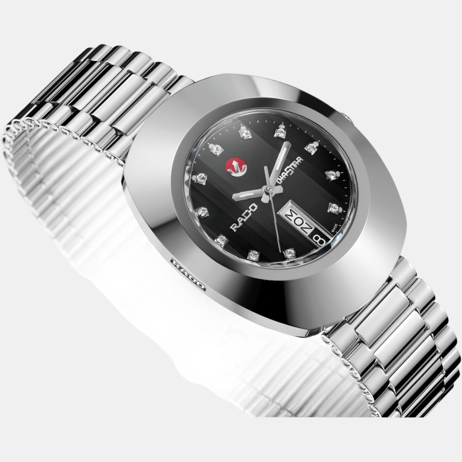 Rado Diastar Men Automatic Black Dial Analog Stainless Steel Watch R12408613 - view 2