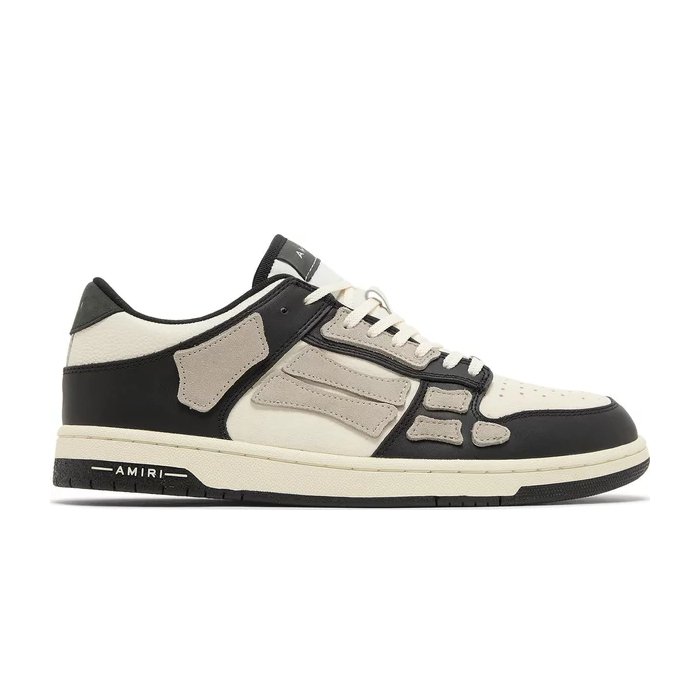 HYPE ELIXIR AMIRI Skel Low Top Low Black Alabaster