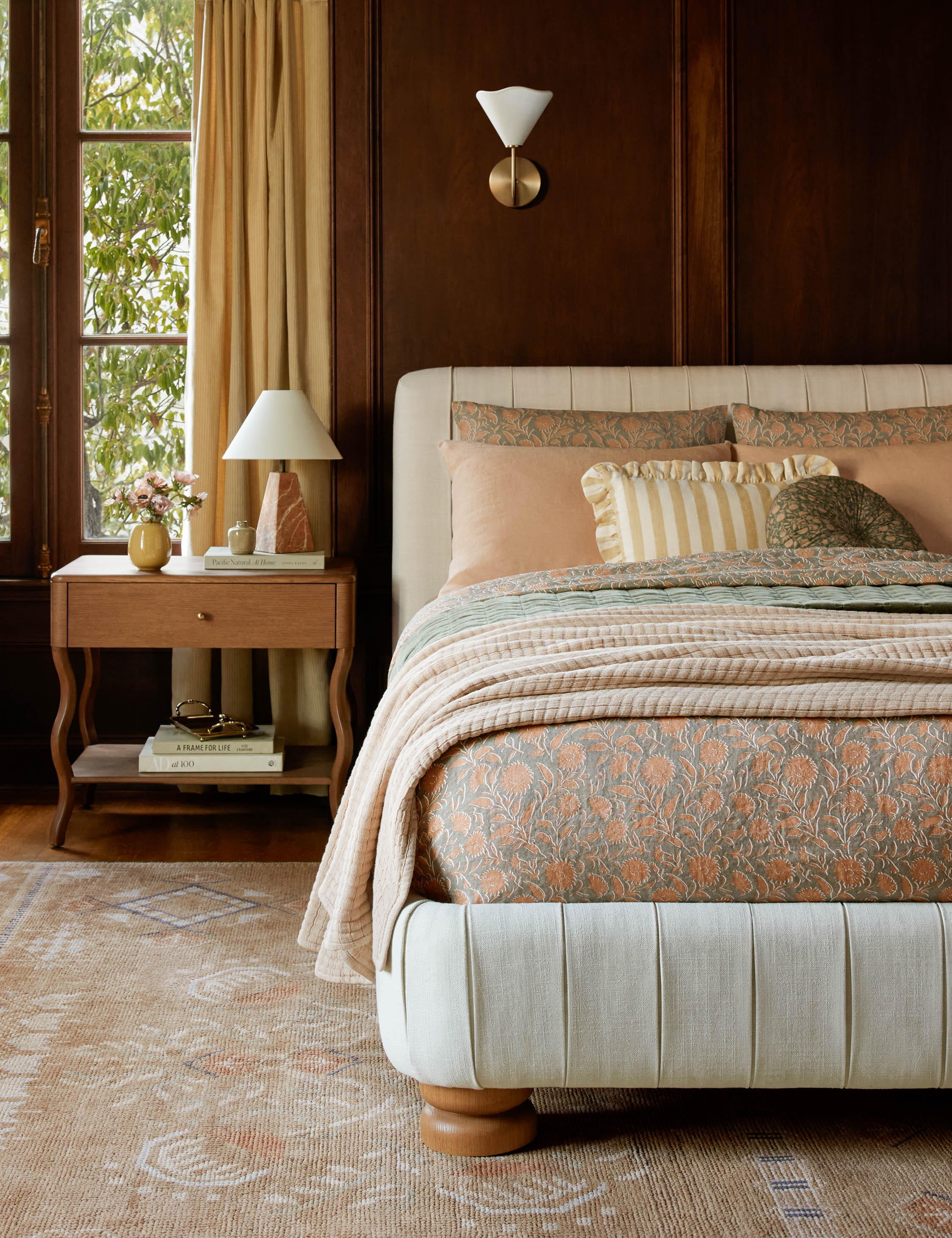 Lulu and Georgia Fransen Linen Cotton Duvet Cover - view 2