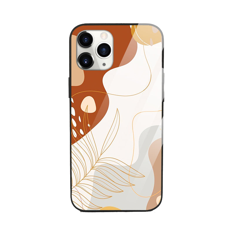 Casebasket Earth Tones Aesthetic Glossy Phone Cover