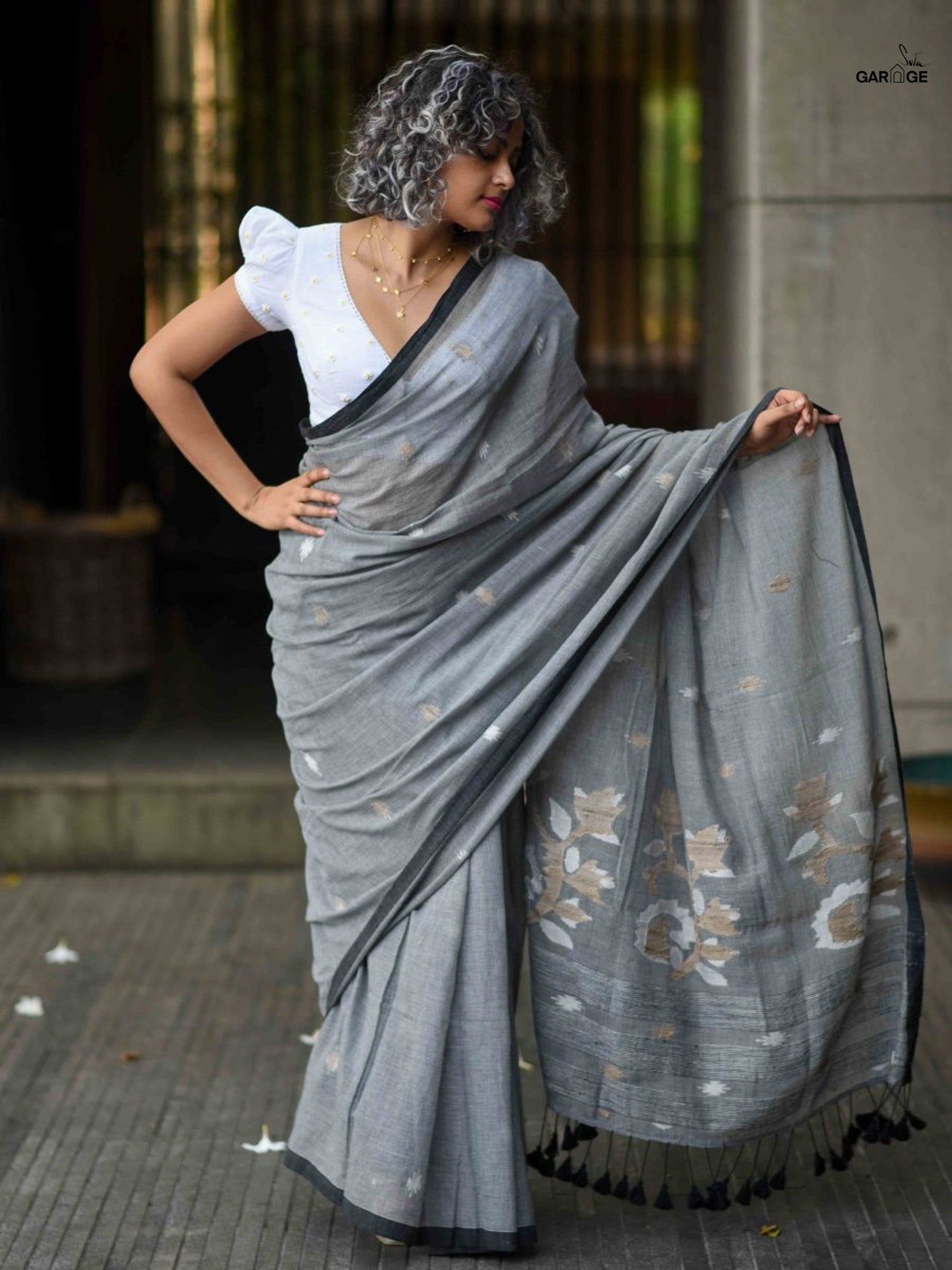 Women's sarees – suta.in Gar-2153 – Women's
