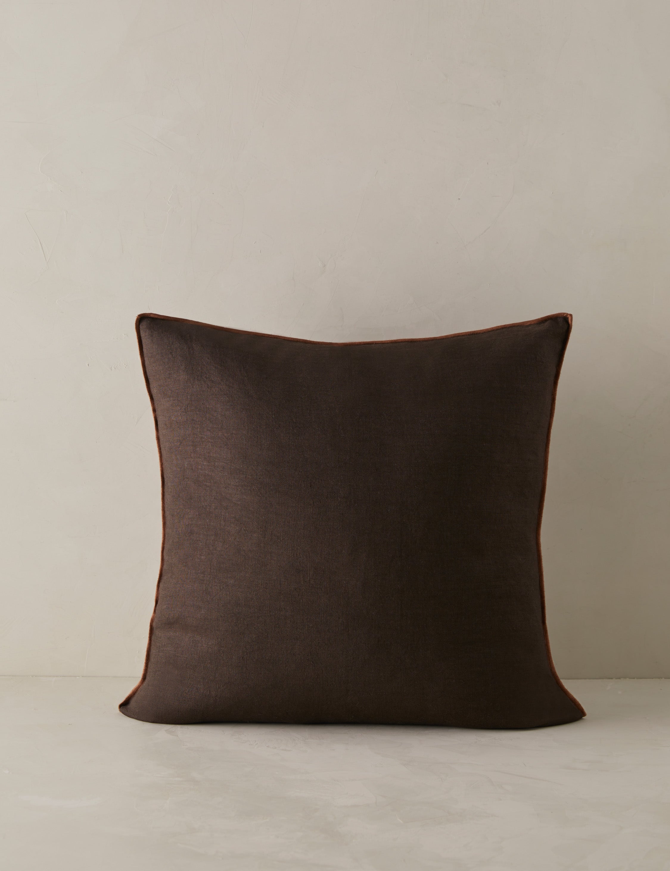 Lulu and Georgia Carys Contrast Linen Pillow - view 19