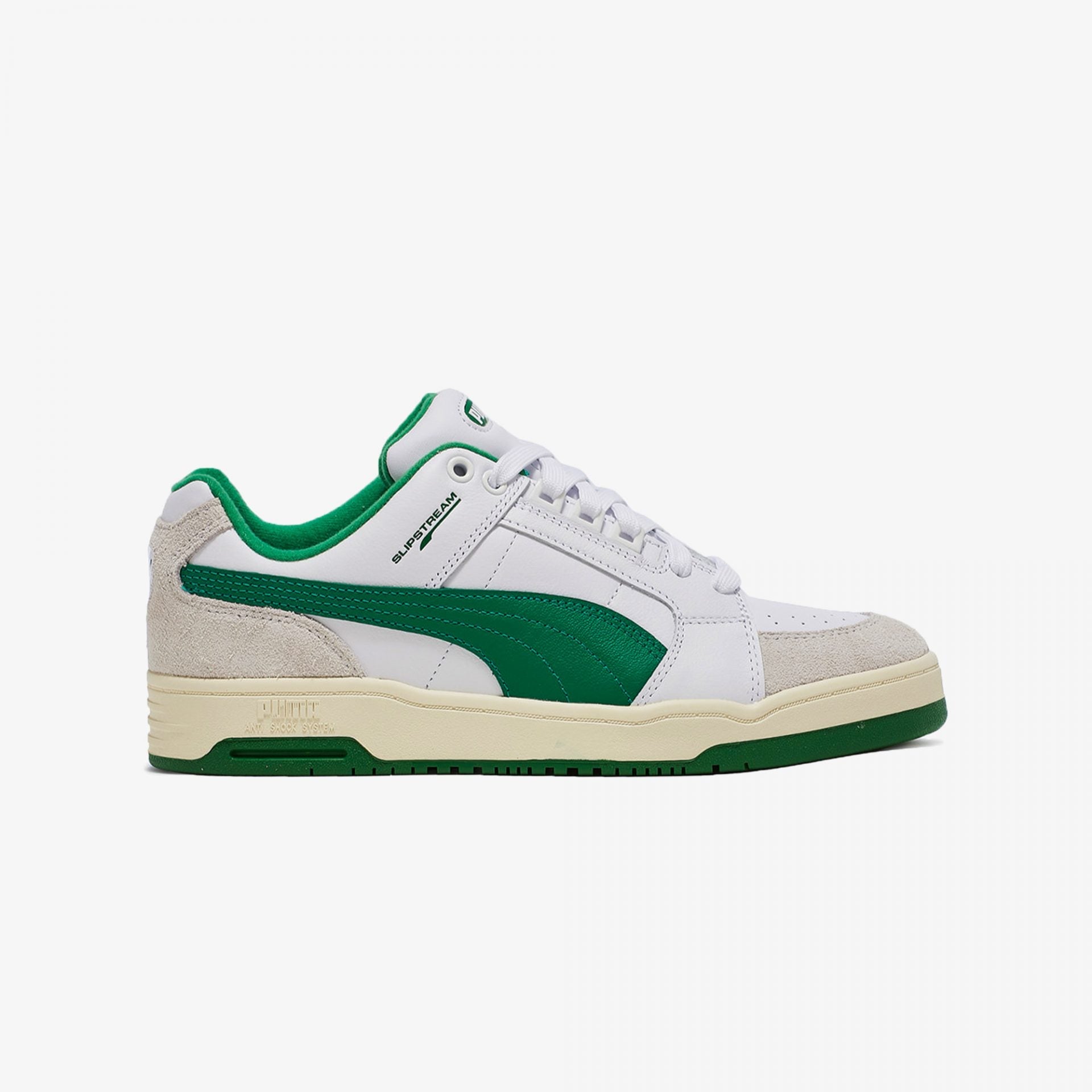 Puma | SLIPSTREAM LOW RETRO { WHITE / GREEN - view 7