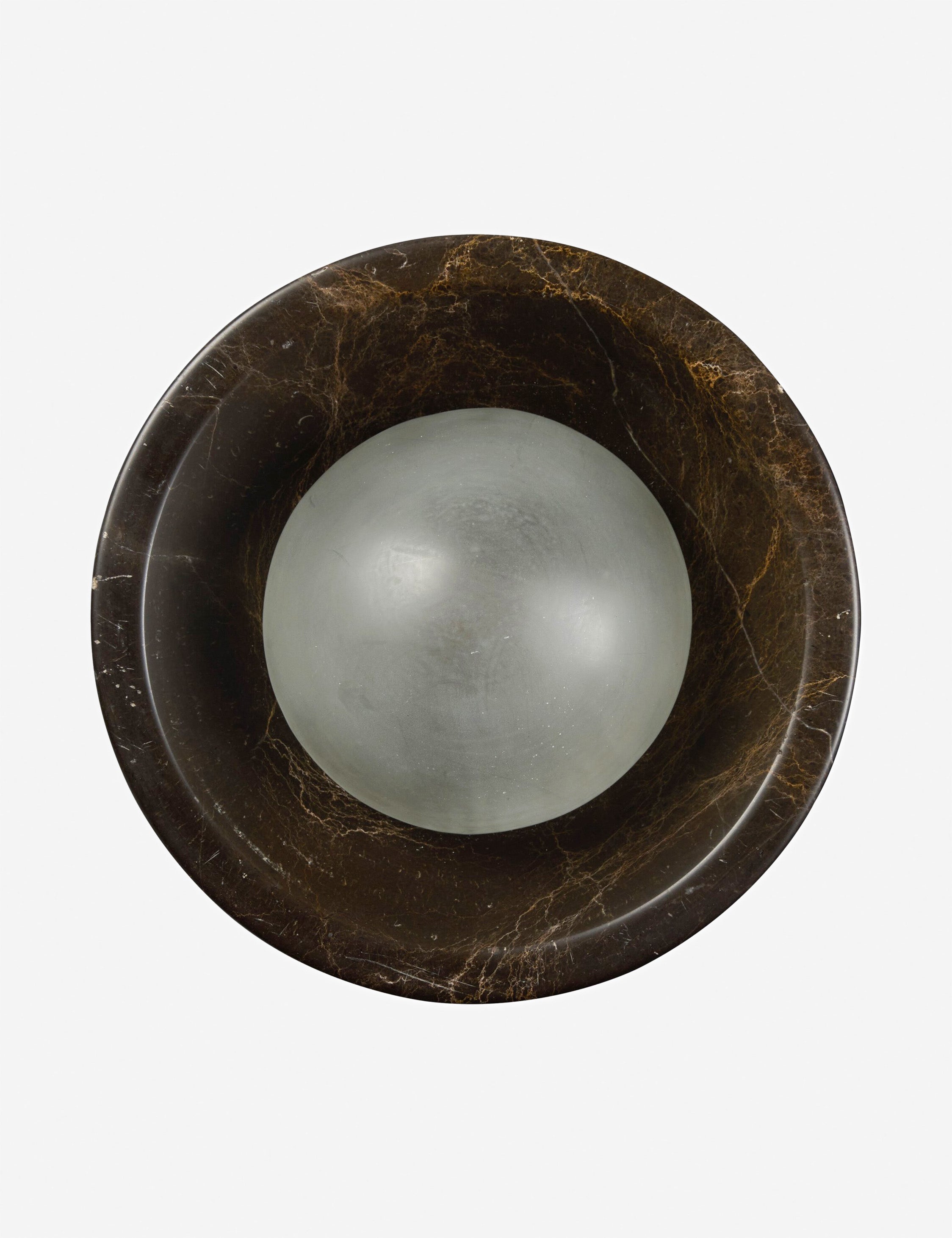 Lulu and Georgia Pello Sconce – Brown Marble