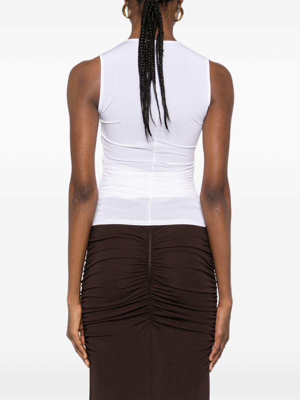 Elisabetta Franchi Sleeveless top – 92% Viscose 08% Elastane - view 4