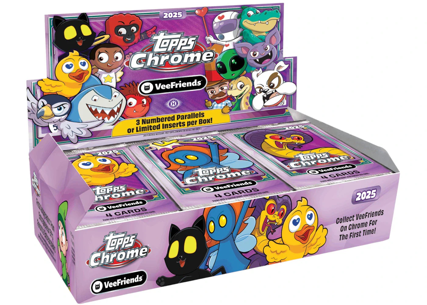 2025 Topps Chrome VeeFriends Hobby Box - view 2