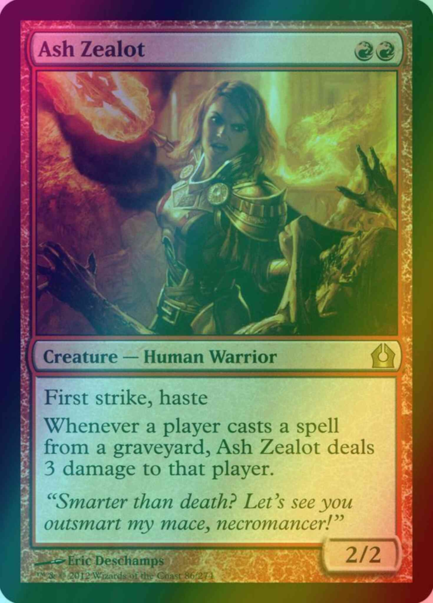 Ash zealot 86 – Magic Ash Zealot [86] [Return To Ravnica] [Foil]