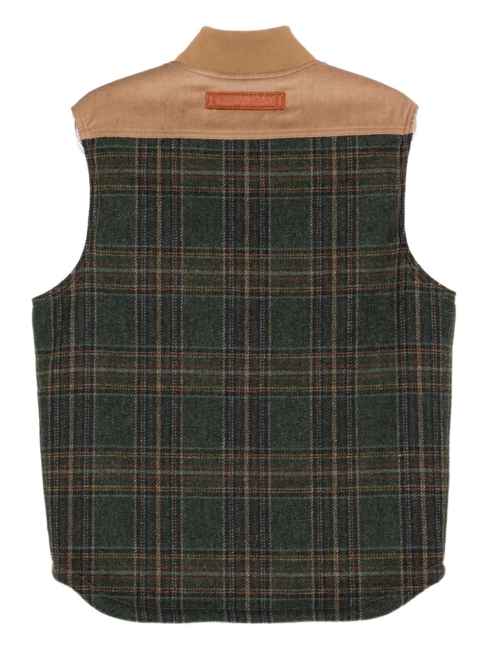 Junya Watanabe X Filson Leather panels vest - view 2