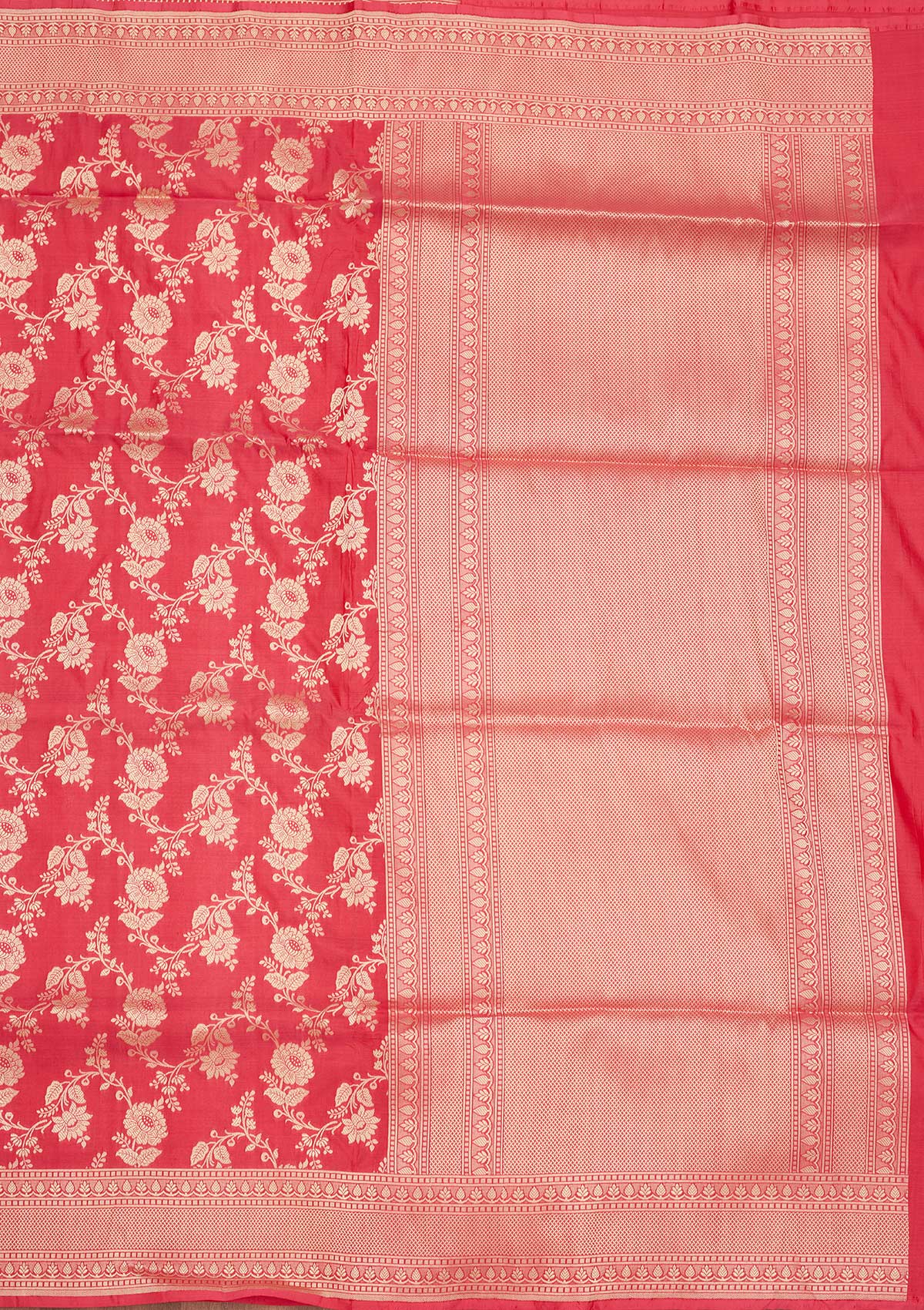 Koskii Pink Zariwork Pure Silk Saree – Women's - view 5