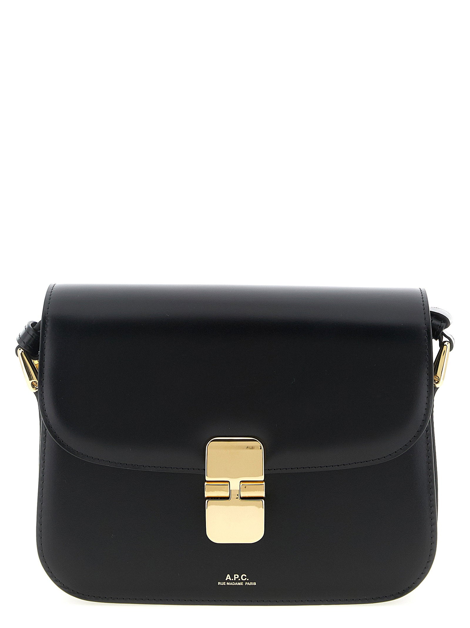 A.p.c. Grace Small Crossbody Bag – 100% cowhide leather