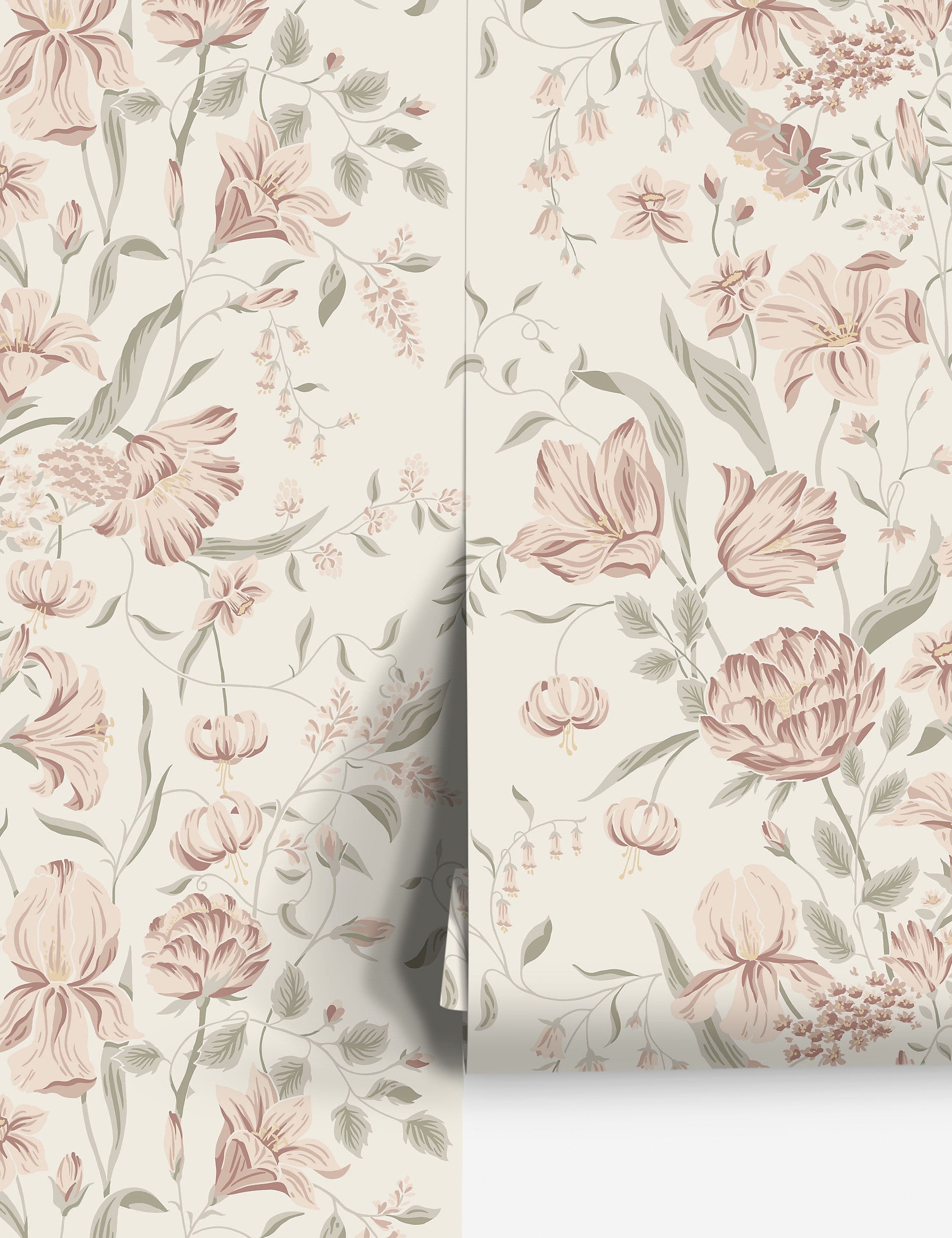 Lulu and Georgia Scalamandre Karins Buckett Wallpaper by Sandberg