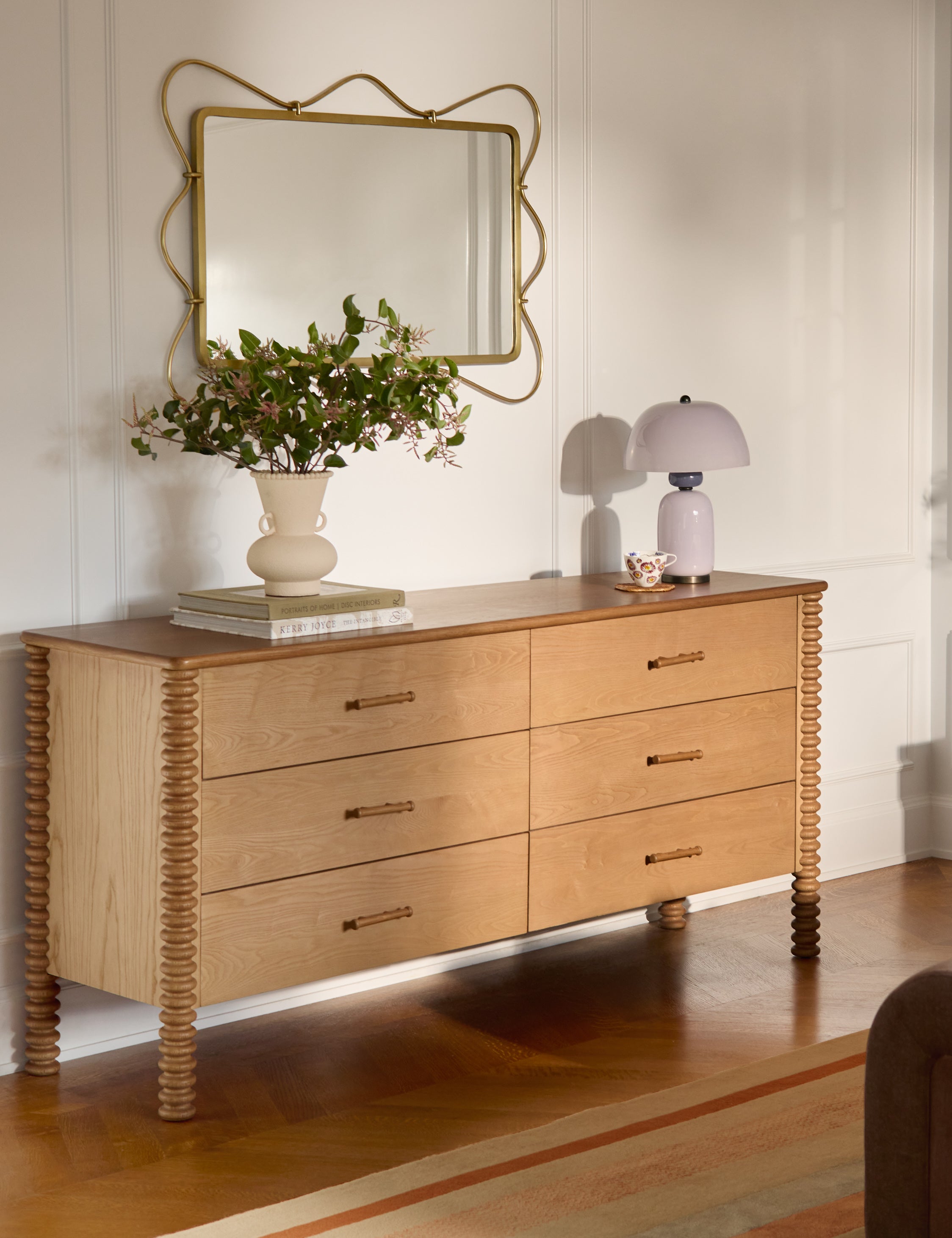 Lulu and Georgia Simson 6-Drawer Dresser – Natural - view 2