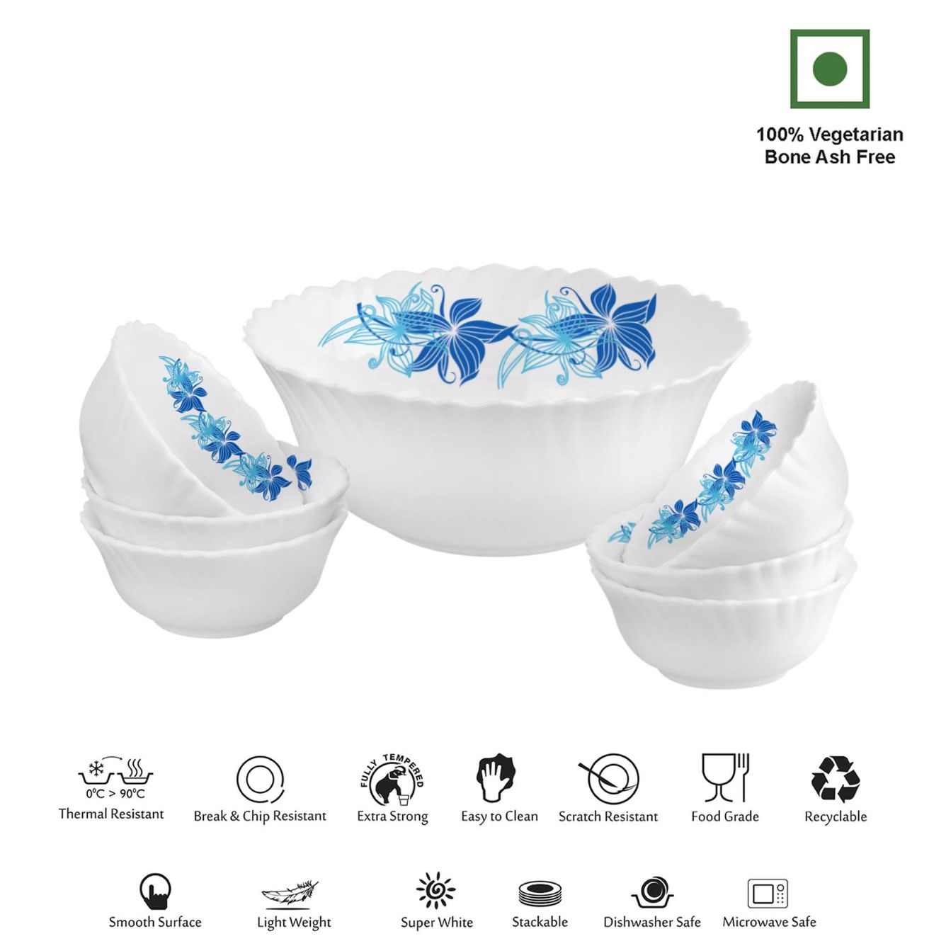 Cello Dazzle Series Pudding Gift Set, 7 Pieces - view 48