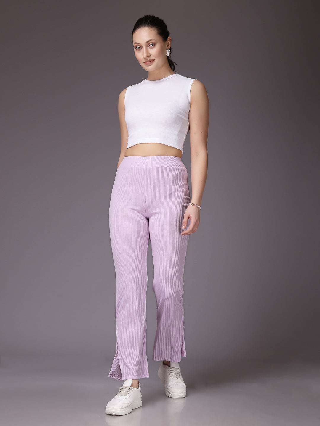 Freehand By The Indian Garage Co Women Solid Trouser - view 3