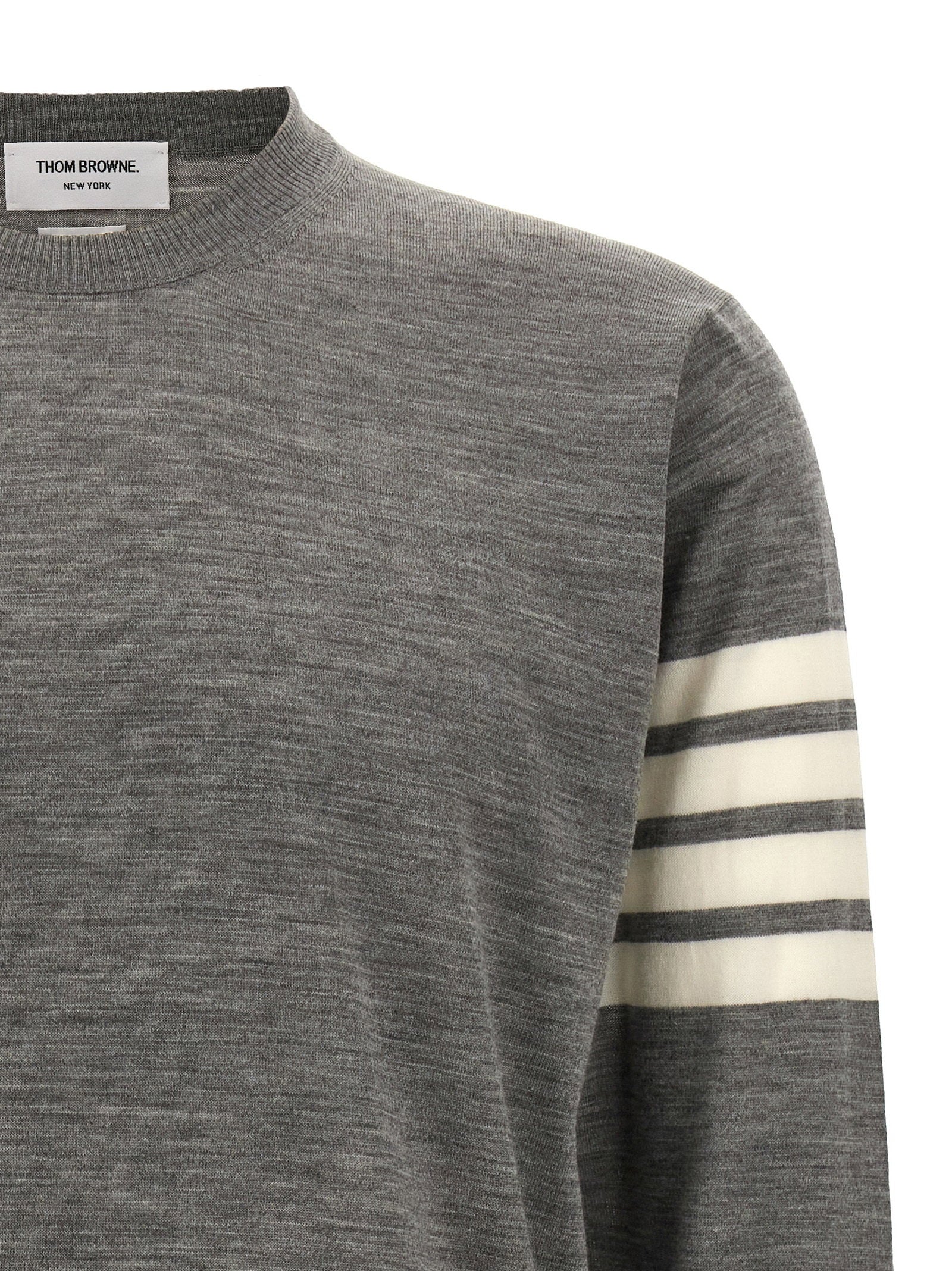 Thom Browne 4 Bar Sweater – 100% virgin wool - view 3