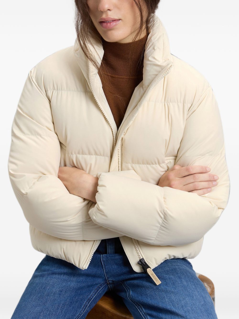 WOOLRICH Coats WHITE – Polyamide  100% - view 2