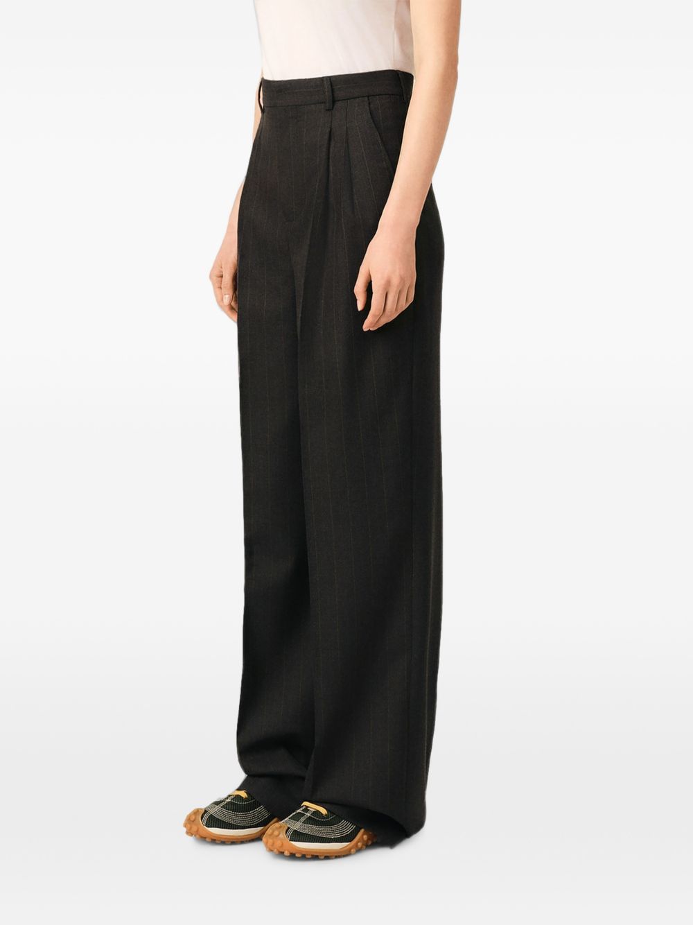 Ami Paris Trousers – 100% Wool - view 5